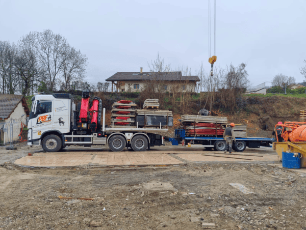 Camion bras grue PBF