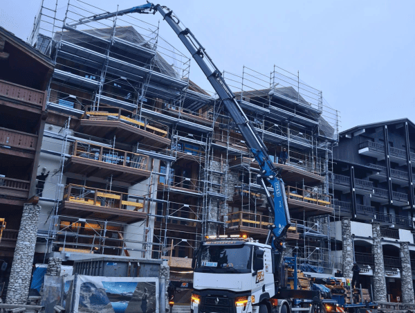 bras de grue camion PBF